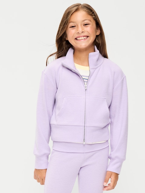CozePlush 2-Way-Zip Jacket for Girls