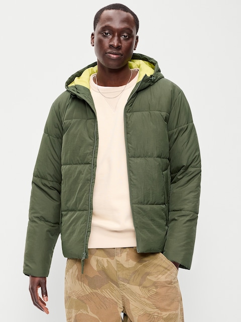 Water-Resistant Puffer Jacket