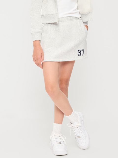 JUPE-SHORT EN MOLLETON POUR FILLE