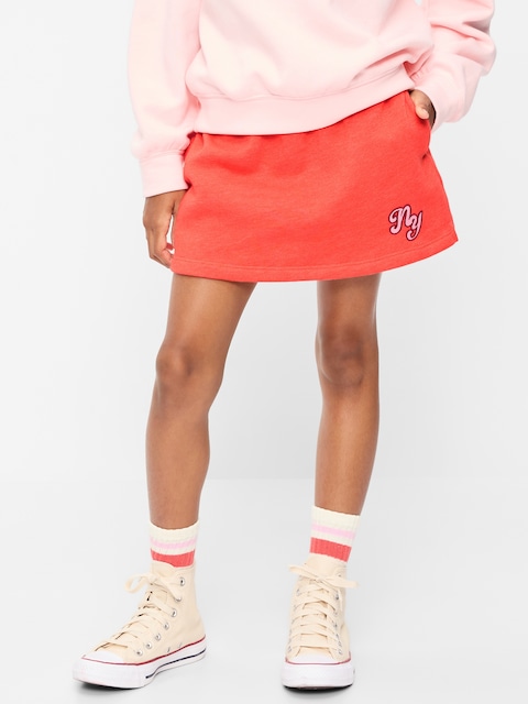 JUPE-SHORT EN MOLLETON POUR FILLE