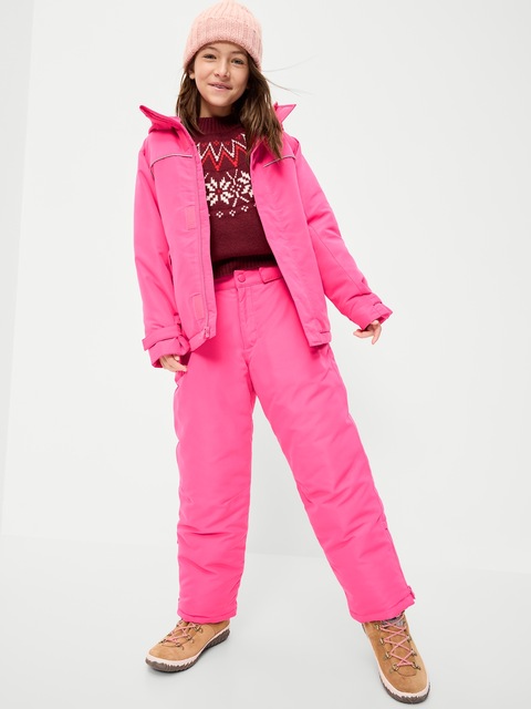 PANTALON DE NEIGE HYDRORÉSISTANT POUR FILLE