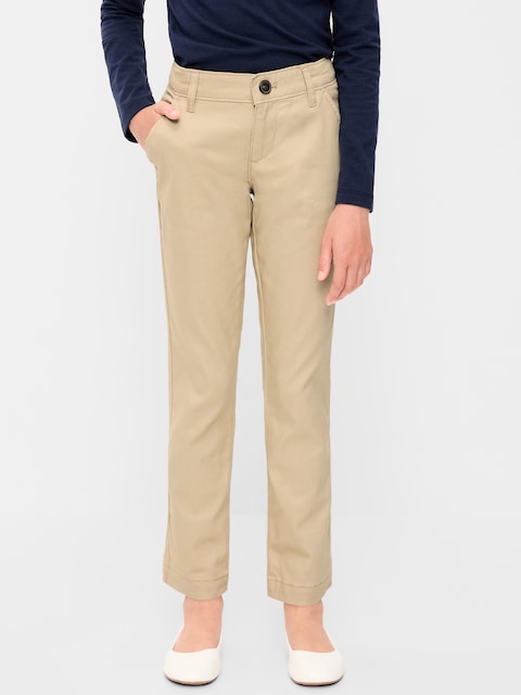 Skinny School Uniform Pants for Girls