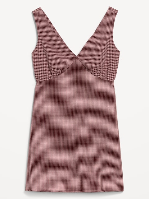 Sleeveless A-Line Mini Dress