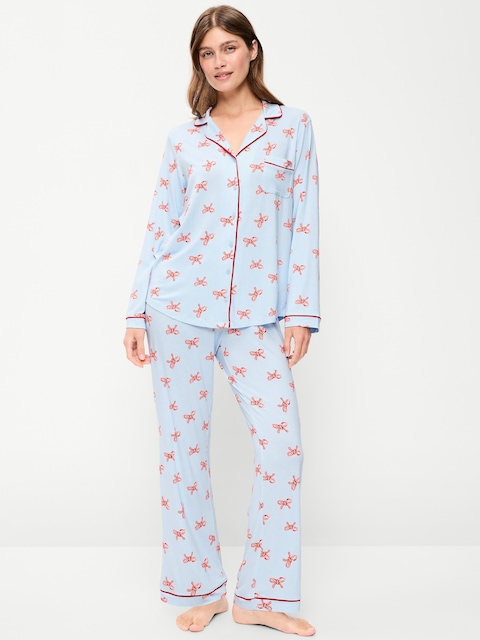 Sunday Sleep Knit Jersey Pant Set
