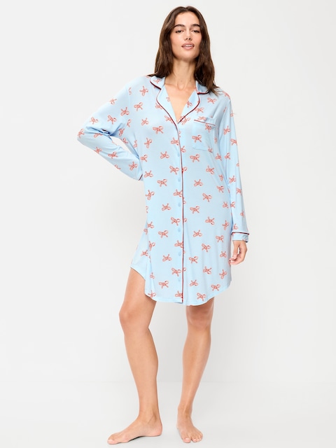 Knit Jersey Sleep Dress