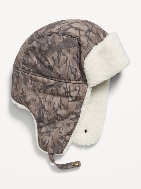 TUQUE DE TRAPPEUR AVEC DOUBLURE EN SHERPA POUR GARÇON