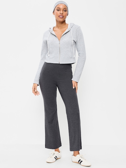 High-Waisted Fashion Kick Flare Leggings