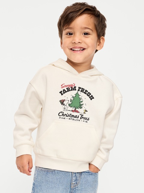 Peanuts™ Snoopy Oversized Unisex Boxy Pullover Hoodie for Toddler