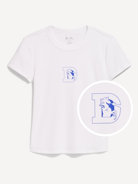 Denver Broncos Snug Crop T-Shirt for Women