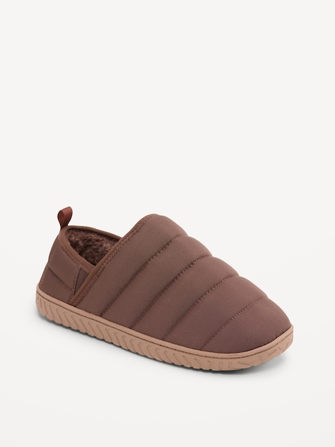 PANTOUFLES MATELASSÉES POUR HOMME
