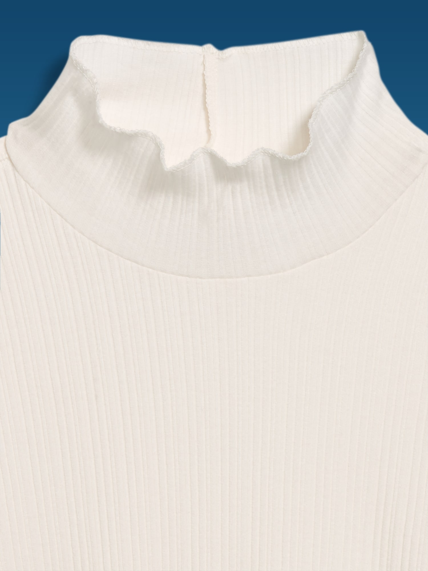 Old Navy x Altuzarra Long-Sleeve Ribbed Fitted Top