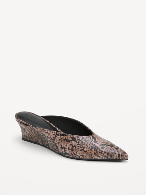 Pointed-Toe Mules for Women