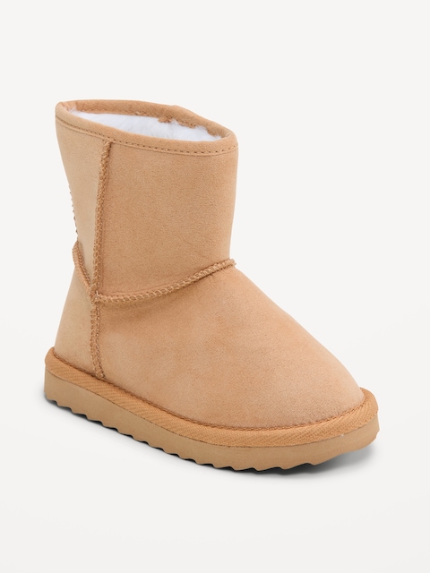 BOTTINES EN SUÉDINE POUR TOUTE-PETITE