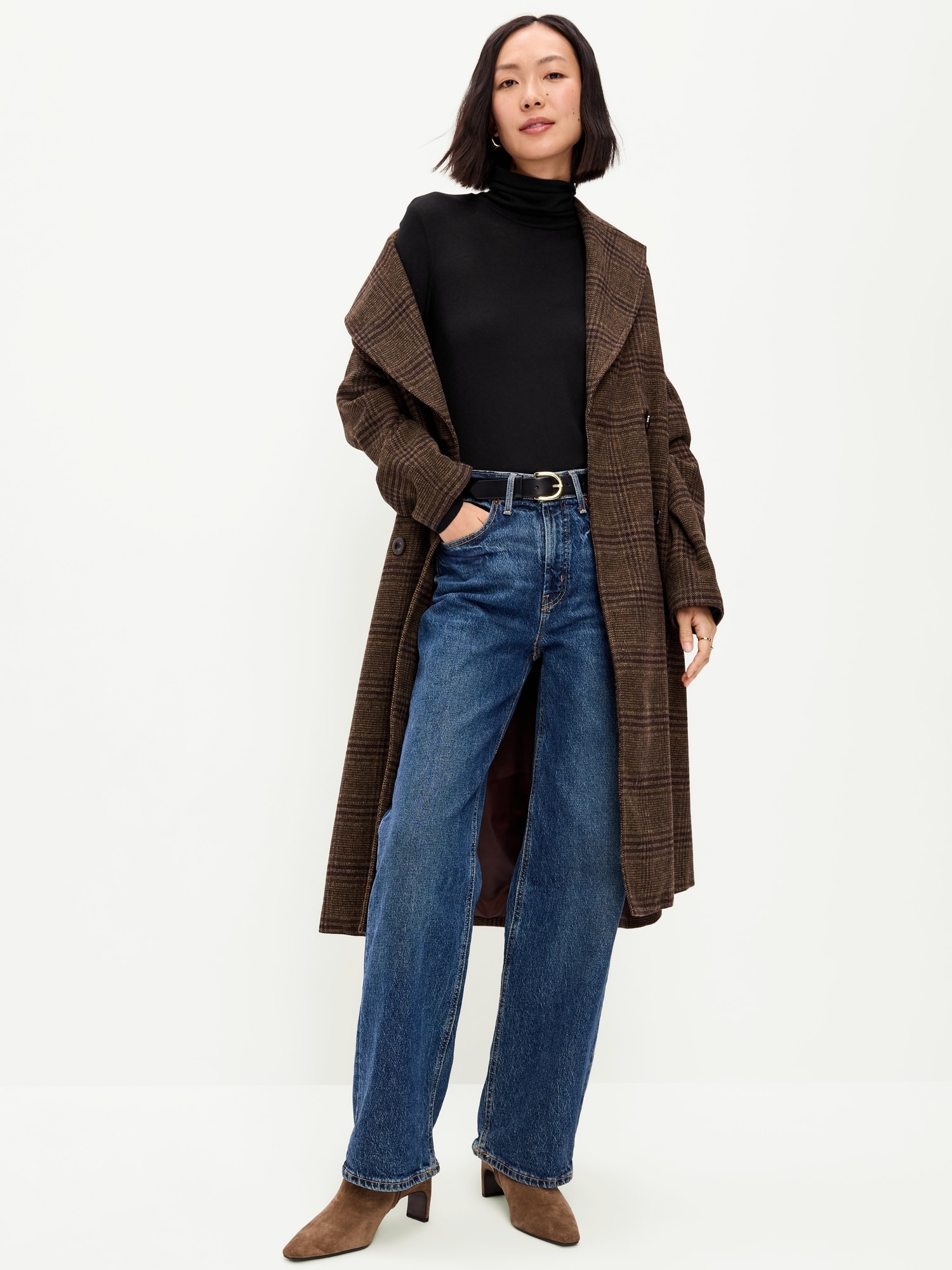 Slim-Fit Ribbed Turtleneck