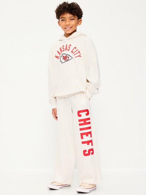 PANTALON EN COTON OUATÉ COUPE TRÈS GÉNÉREUSE DES CHIEFS DE KANSAS CITY POUR ENFANT