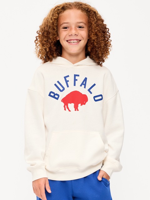 CHANDAIL À CAPUCHON SURDIMENSIONNÉ DES BILLS DE BUFFALO POUR GARÇON