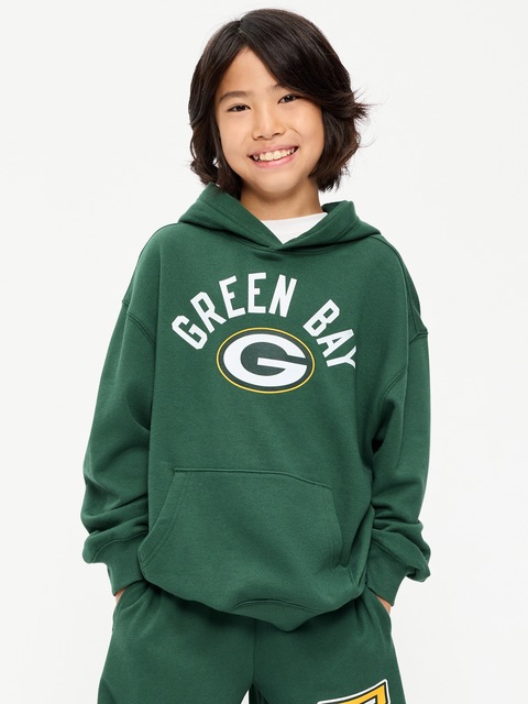 CHANDAIL À CAPUCHON SURDIMENSIONNÉ DES PACKERS DE GREEN BAY POUR GARÇON