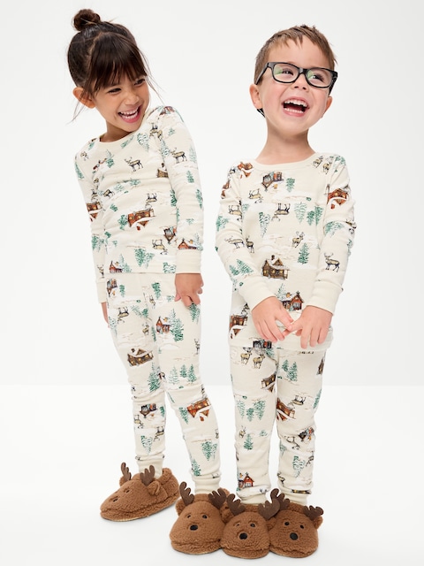 PYJAMA AJUSTÉ À MOTIF UNISEXE POUR TOUT-PETIT ET BÉBÉ