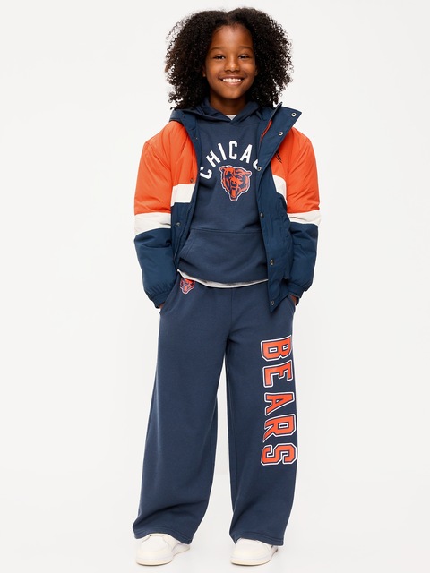 PANTALON EN COTON OUATÉ COUPE TRÈS GÉNÉREUSE DES BEARS DE CHICAGO POUR ENFANT