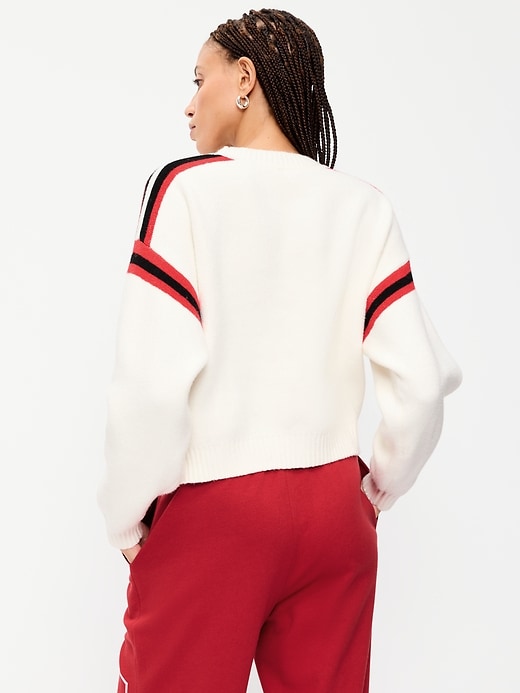 San Francisco 49ers Cropped Sweater for Women | Old Navy