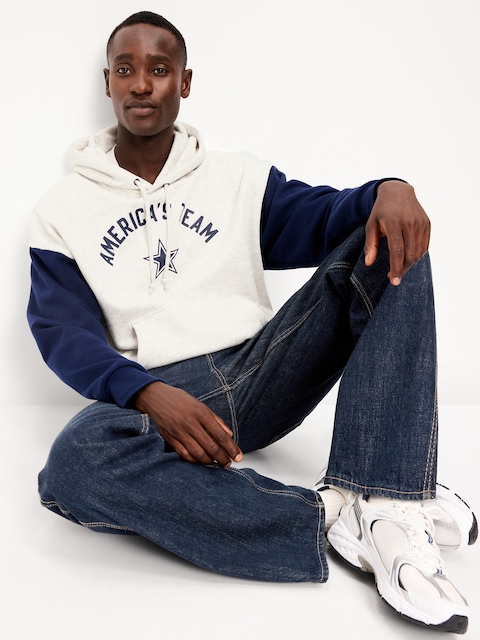Dallas Cowboys Oversized Pullover Hoodie for Adults