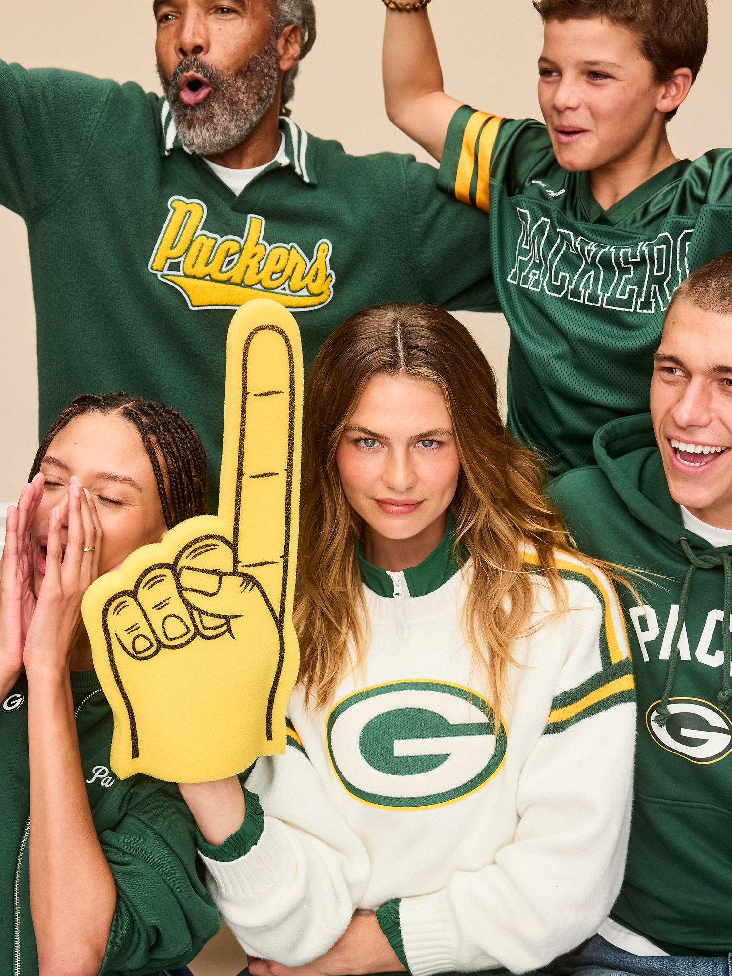 Green Bay Packers High-Waisted SoComfy Wide-Leg Sweatpants for Women