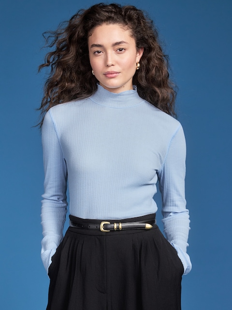 HAUT AJUSTÉ CÔTELÉ À MANCHES LONGUES OLD NAVY X ALTUZARRA