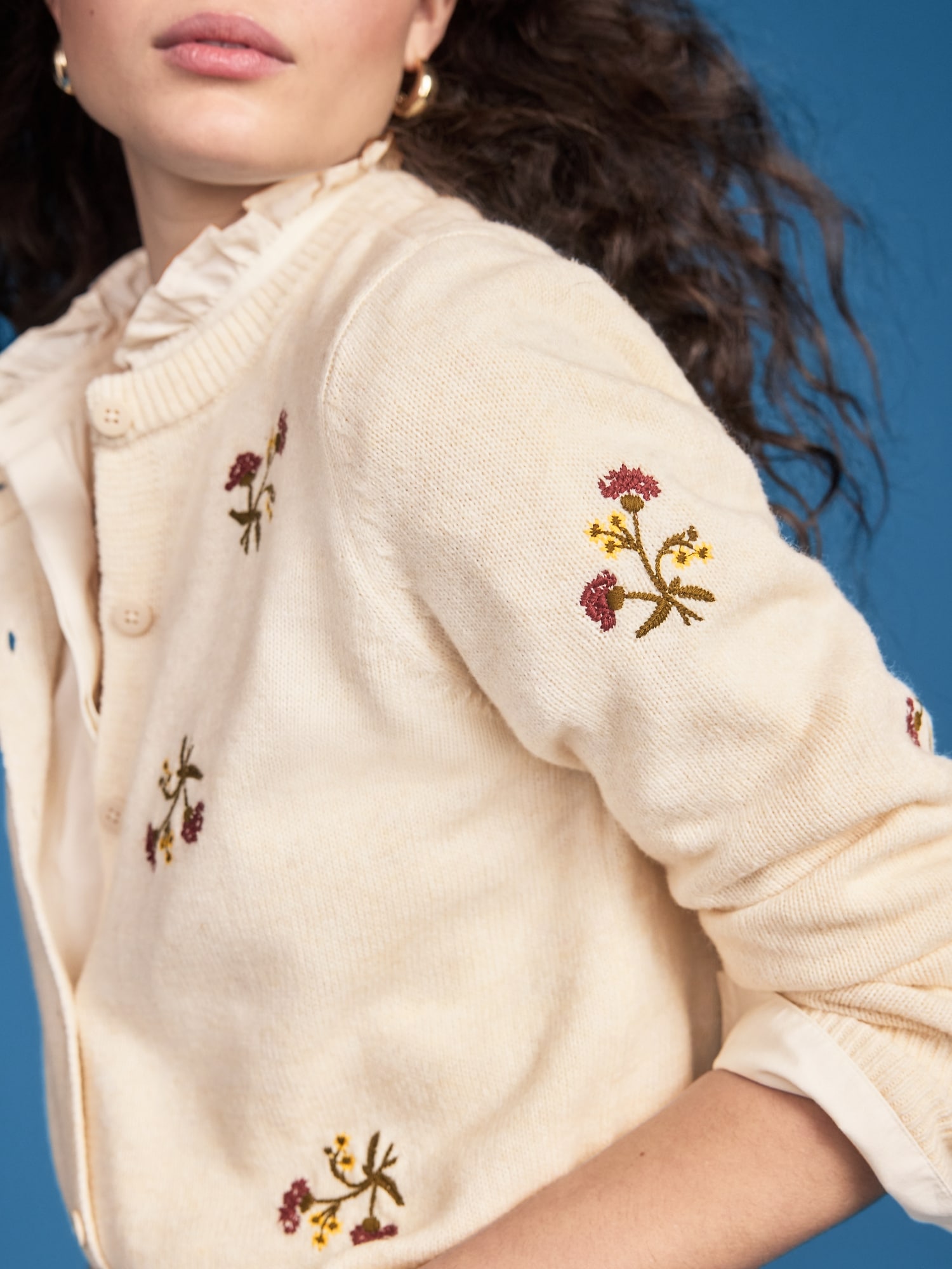 Old Navy x Altuzarra Embroidered Cardigan