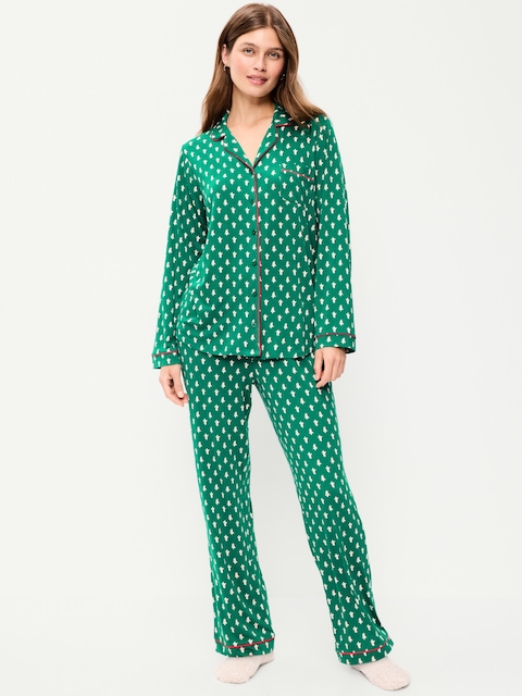 Sunday Sleep Knit Jersey Pant Set
