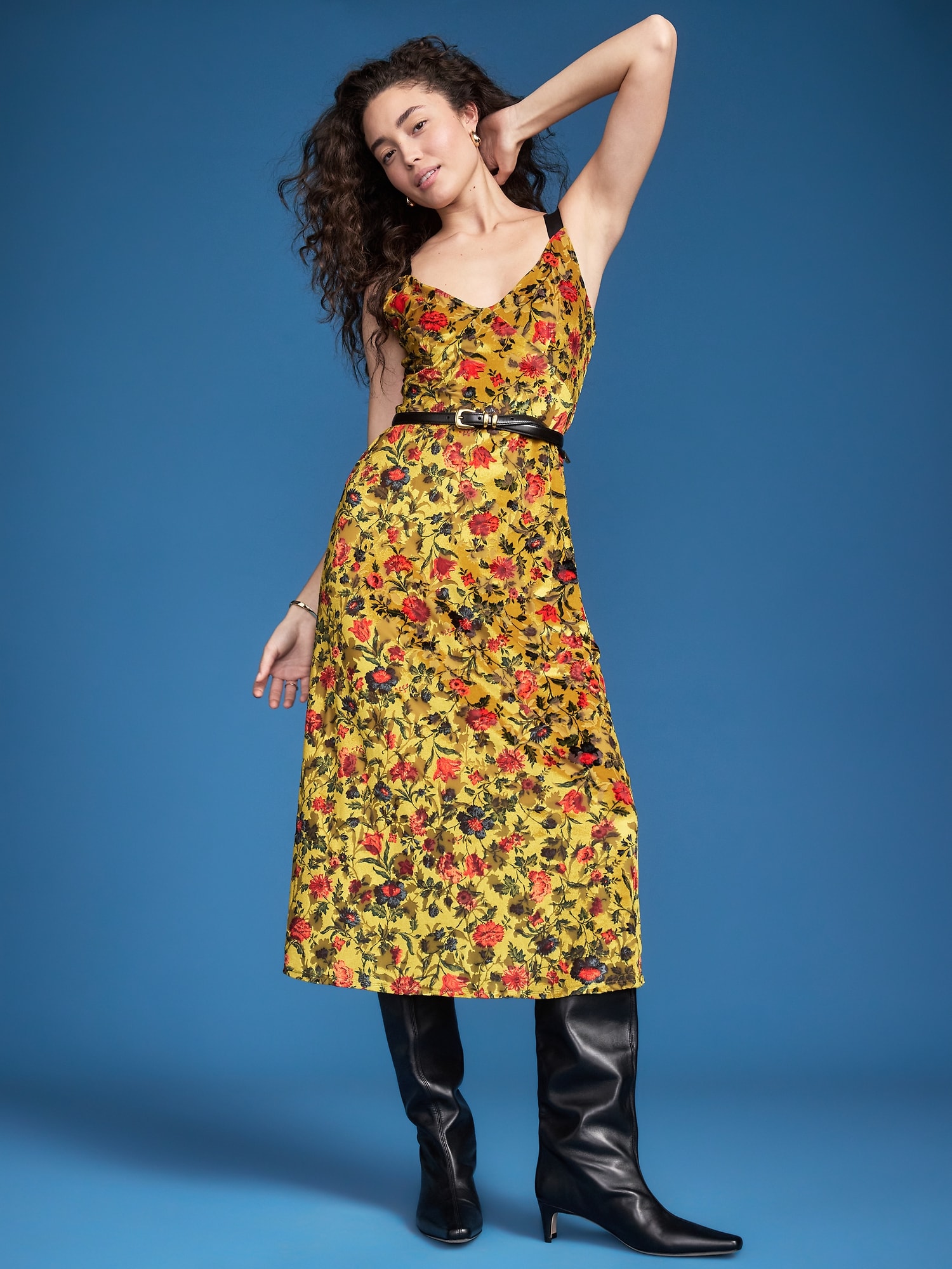 Old Navy x Altuzarra Velvet Maxi Dress