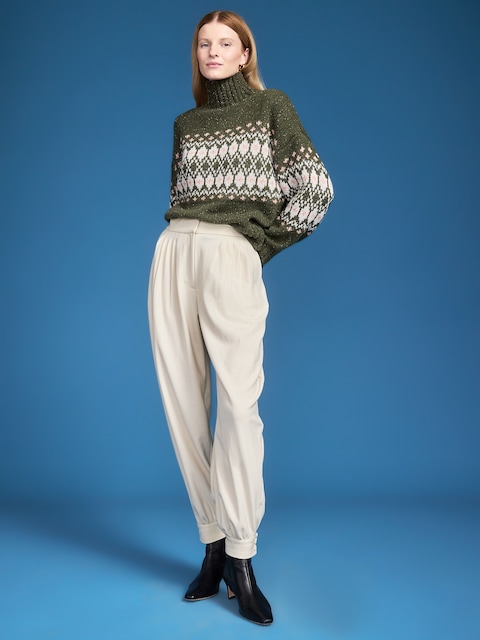 Old Navy x Altuzarra Extra High-Waisted Balloon Trouser Pants