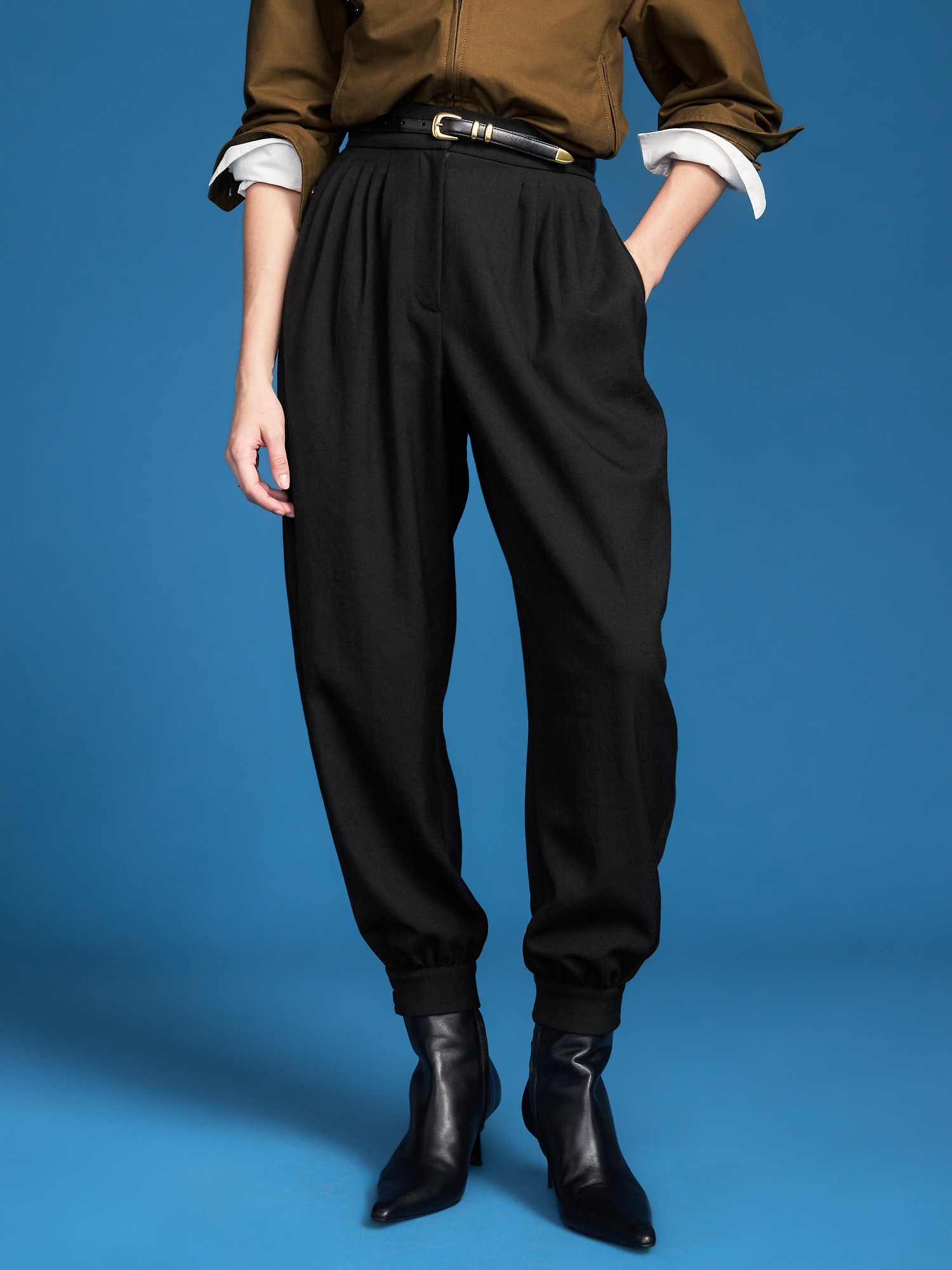 Old Navy x Altuzarra Extra High-Waisted Balloon Trouser Pants