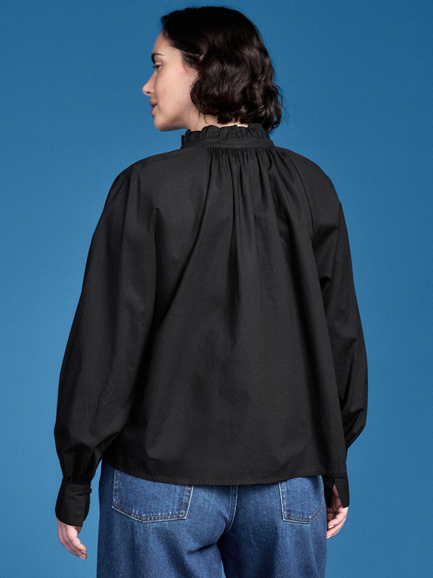 Old Navy x Altuzarra Long-Sleeve Button-Down Top