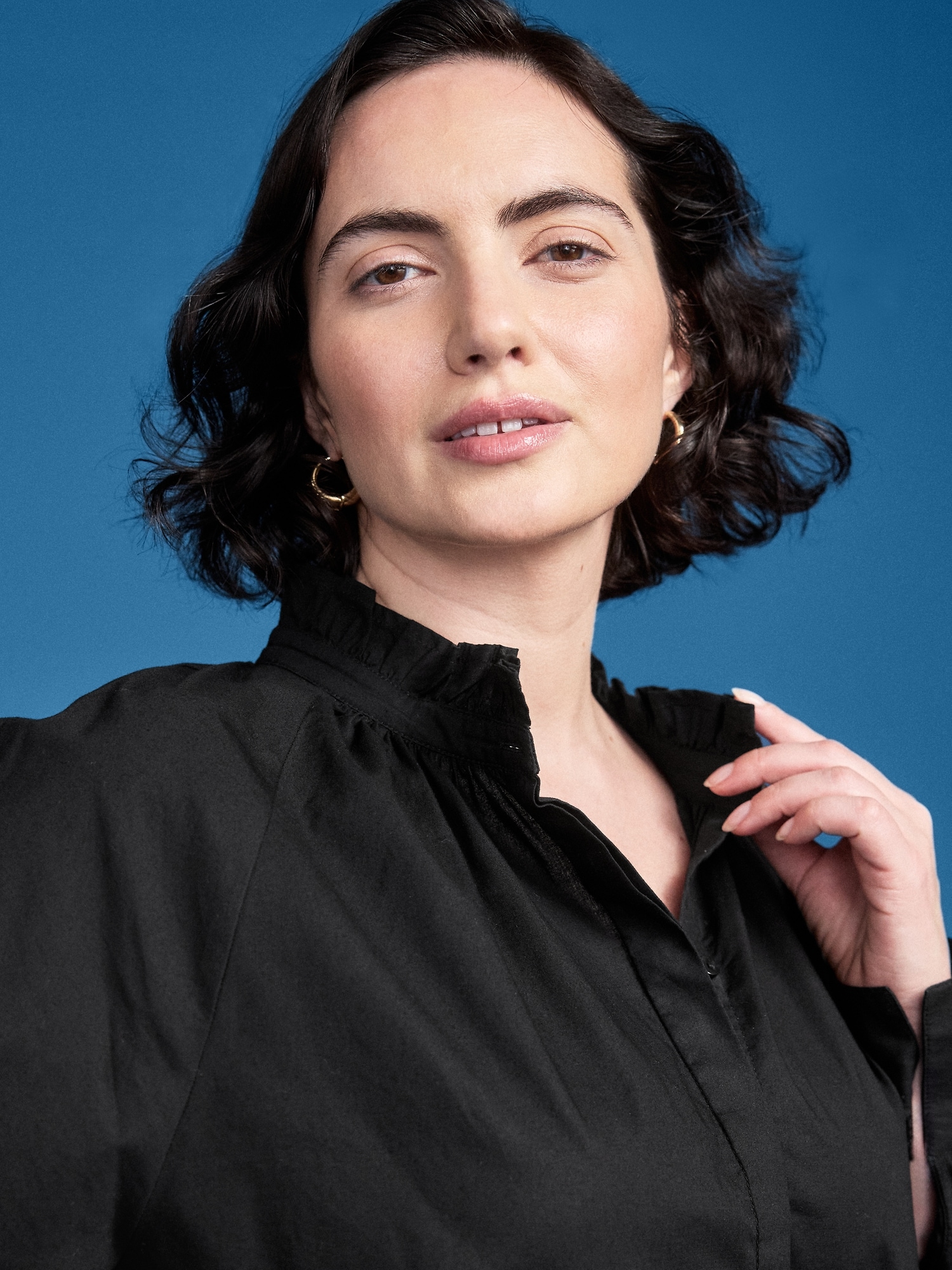 Old Navy x Altuzarra Long-Sleeve Button-Down Top