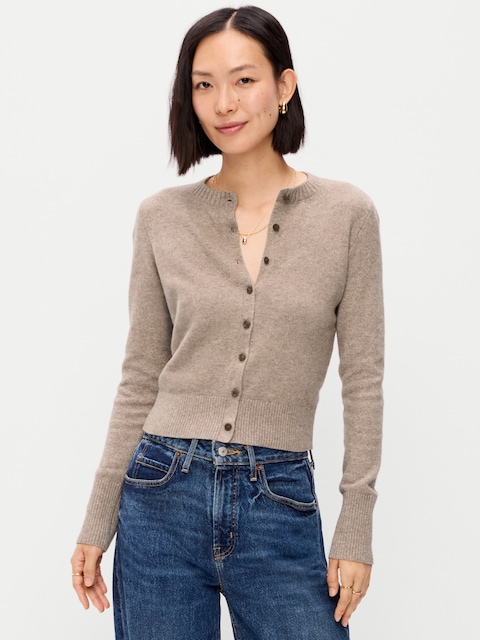 CARDIGAN COURT RAS DU COU SOSOFT