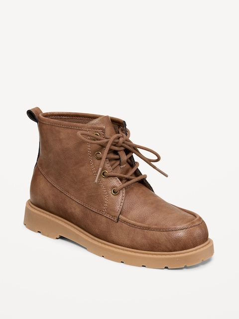 BOTTES DERBY EN SIMILICUIR POUR GARÇON