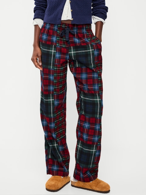 Flannel Pajama Pants for Women
