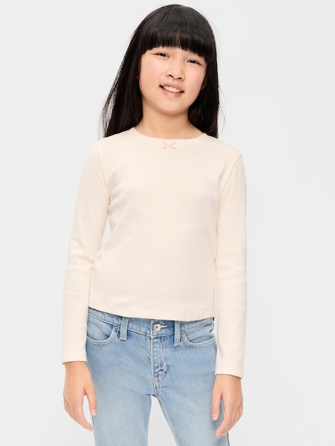 T-SHIRT À MANCHES LONGUES POUR FILLE