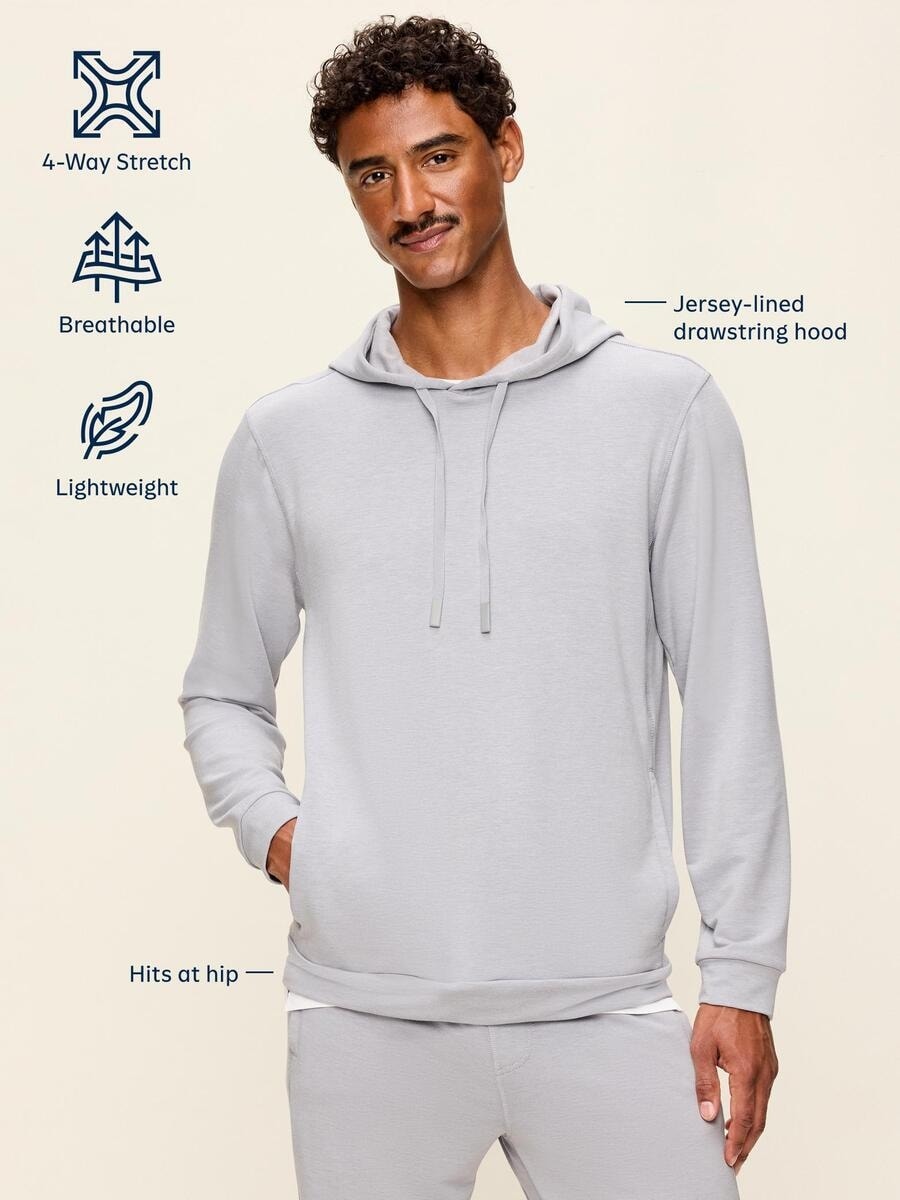 Recharge Knit Pullover Hoodie