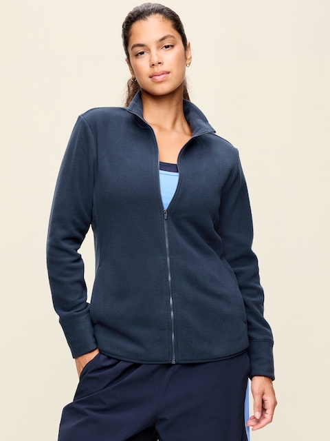 Fitted Performance Fleece Full Zip Jacket