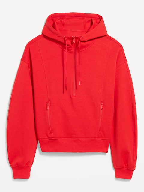 Dynamic Fleece Half-Zip Hoodie Sweatshirt