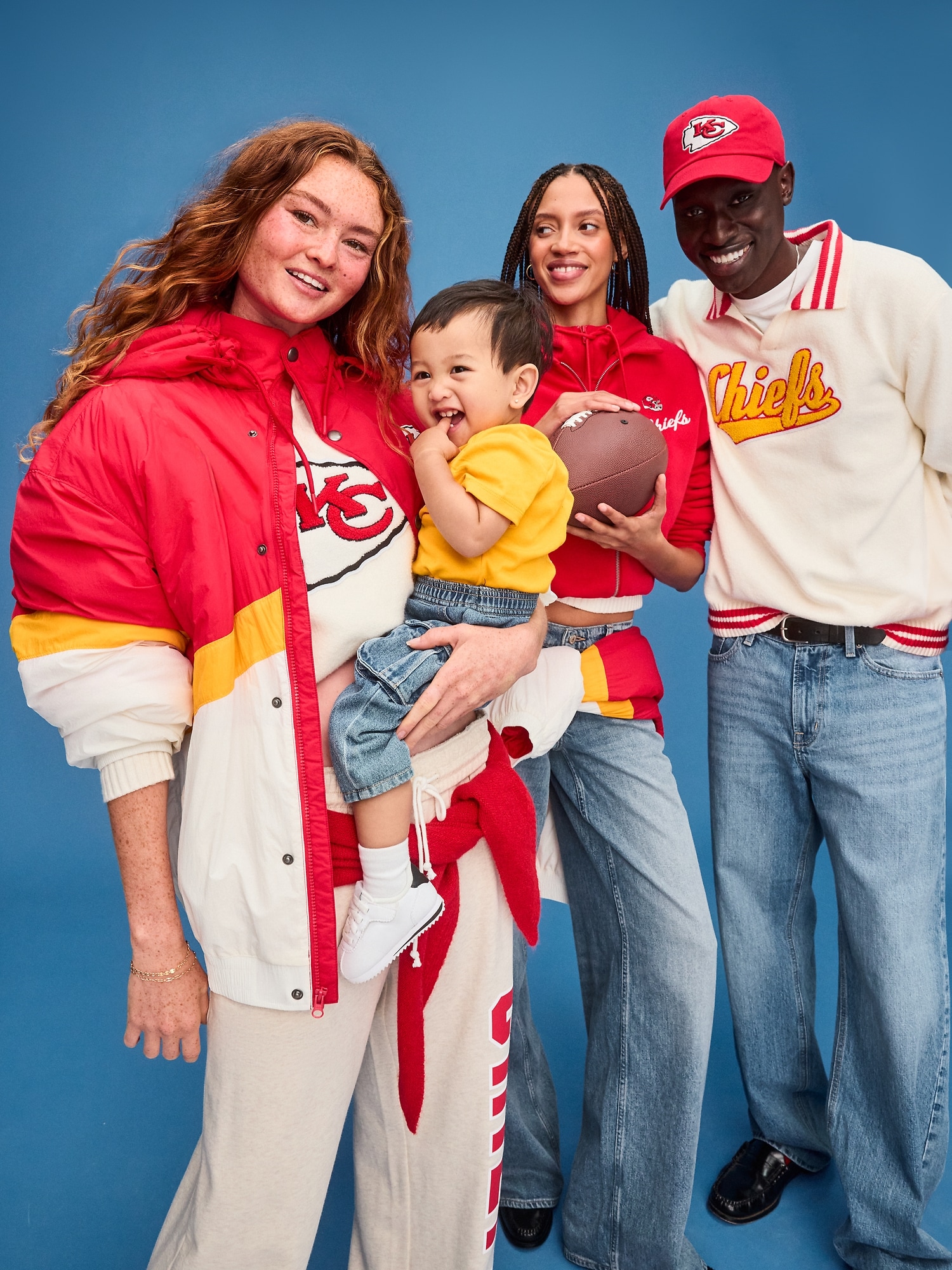 Kansas City Chiefs Cropped Sweater for Women
