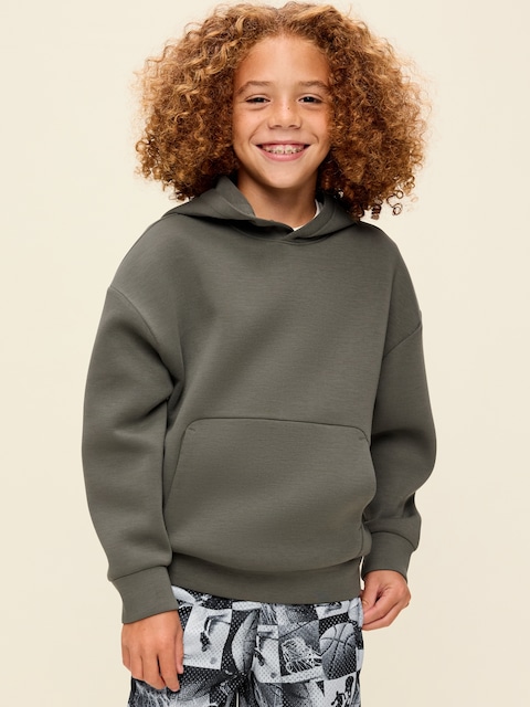 Bounce Fleece Oversized Pullover Hoodie for Boys