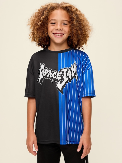 Space Jam™ Oversized Mesh Graphic T-Shirt for Boys
