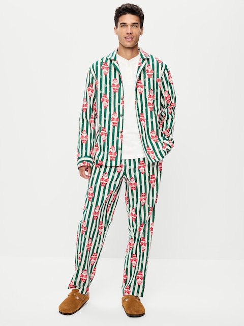 Flannel Pajama Pant Set for Men
