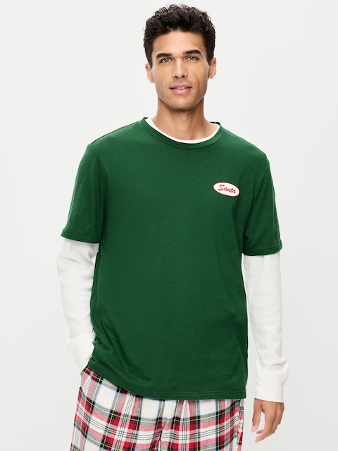 Crew-Neck Graphic T-Shirt