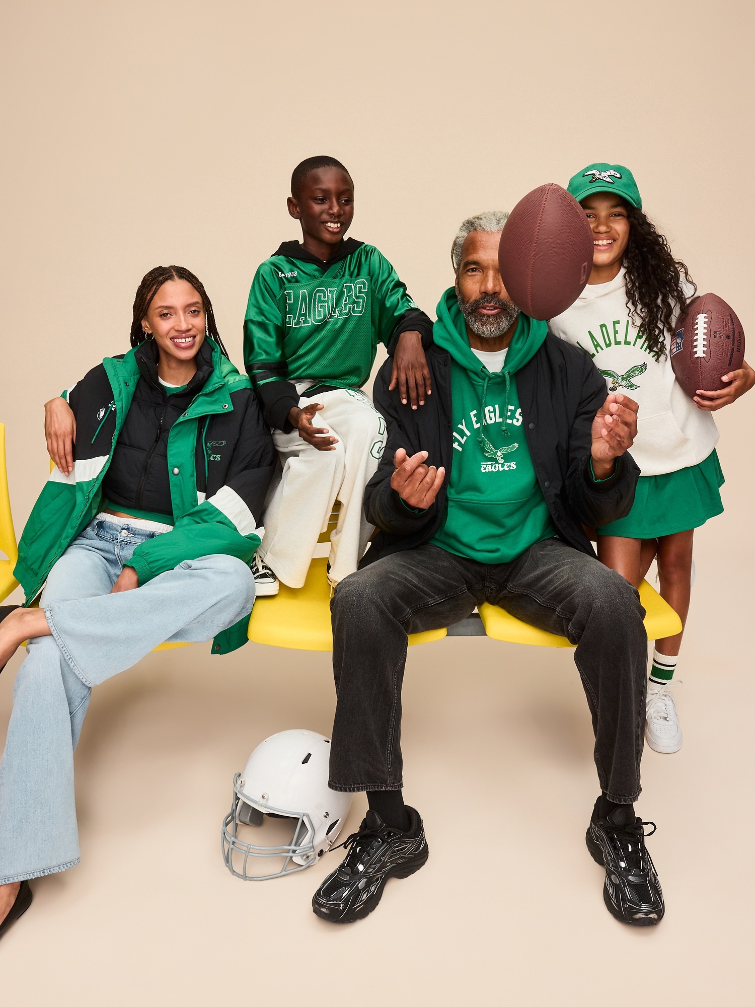 Philadelphia Eagles Lifestyle Jersey T-Shirt for Kids