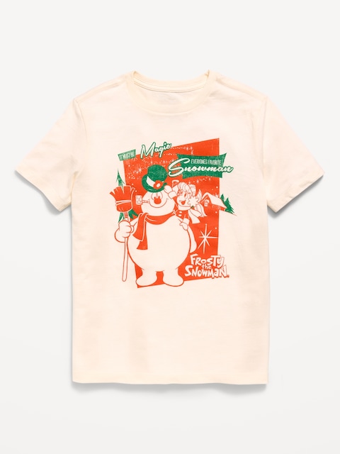 T-SHIRT À IMPRIMÉ FROSTY THE SNOWMAN™ UNISEXE POUR ENFANT