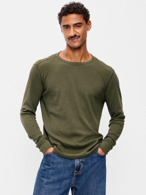 T-SHIRT RAS DU COU EN TISSU GAUFRÉ