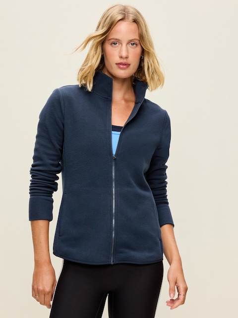 Fitted Performance Fleece Full Zip Jacket
